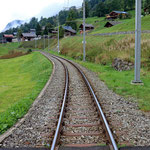 Schweizer-Eisenbahnen - Bahnhof La Faverge