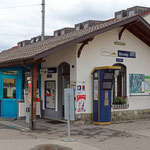 Schweizer-Eisenbahnen - Bahnhof Blonay