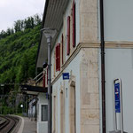 Schweizer-Eisenbahnen - Bahnhof St-Ursanne