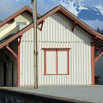 Schweizer-Eisenbahnen - Bahnhof Nidfurn-Haslen