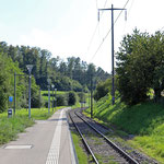 Schweizer-Eisenbahnen - Bahnhof Dinhard