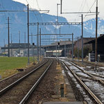 Schweizer-Eisenbahnen - Bahnhof Nieder- und Oberurnen