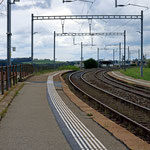 Schweizer-Eisenbahnen - Bahnhof Neyruz FR