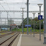 Schweizer-Eisenbahnen - Bahnhof Payerne