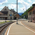 Schweizer-Eisenbahnen - Bahnhof Hölstein