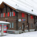 Schweizer-Eisenbahnen - Bahnhof Rueun