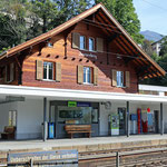 Schweizer-Eisenbahnen - Bahnhof Ausserberg