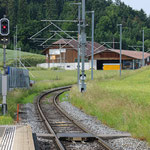 Schweizer-Eisenbahnen - Bahnhof Lanzenhäusern