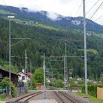 Schweizer-Eisenbahnen Bahnhof Cazis