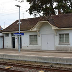 Schweizer-Eisenbahnen - Bahnhof Murten