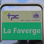 Schweizer-Eisenbahnen - Bahnhof La Faverge