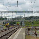 Schweizer-Eisenbahnen - Bahnhof Romont FR