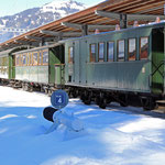 Januar 2024: Dampffahrt von Zweisimmen nach Montreux. (Aufnahme vom März 2018.)