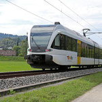 März 2024: Thurbo Zug unterwegs zwischen Steg und Bauma. (Aufnahme vom September 2016.)