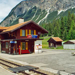 Schweizer-Eisenbahnen - Bahnhof Preda