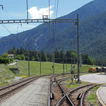 Schweizer-Eisenbahnen - Bahnhof Surava
