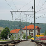 Schweizer-Eisenbahnen - Bahnhof Heiden