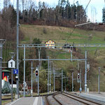 Schweizer-Eisenbahnen Bahnhof Saland