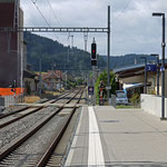 Schweizer-Eisenbahnen - Bahnhof Madiswil