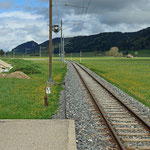 Schweizer-Eisenbahnen - Bahnhof Les Coeudres-Est