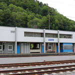 Schweizer-Eisenbahnen - Bahnhof Rekingen AG