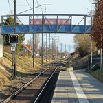 Schweizer-Eisenbahnen - Bahnhof Landschlacht