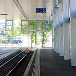 Schweizer-Eisenbahnen - Bahnhof Menziken