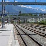 Schweizer-Eisenbahnen - Bahnhof Sierre/Siders