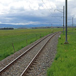 Schweizer-Eisenbahnen - Bahnhof Petit-Martel-Est