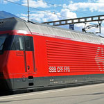 Schweizer-Eisenbahnen - Re 460 * Nummer 036 - Aufnahme vom 10. Oktober 2022