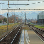 Schweizer-Eisenbahnen - Bahnhof Egnach