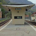 Schweizer-Eisenbahnen - Bahnhof Murg