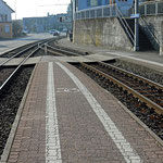 Schweizer-Eisenbahnen - Bahnhof Unterentfelden Post