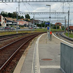 Schweizer-Eisenbahnen - Bahnhof Rosé