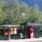 Schweizer-Eisenbahnen - Bahnhof Landquart Ried