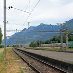 Schweizer-Eisenbahnen - Bahnhof St-Triphon
