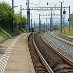 Schweizer-Eisenbahnen - Bahnhof Denges-Echandens