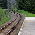 Schweizer-Eisenbahnen - Bahnhof La Corbatière