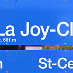 Schweizer-Eisenbahnen - Bahnhof La Joy-Clinique