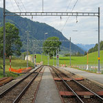 Schweizer-Eisenbahnen - Bahnhof Lax