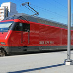 Schweizer-Eisenbahnen - Re 460 * Nummer 076 - Aufnahme vom 10. Juni 2022