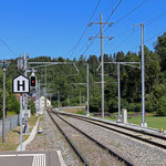 Schweizer-Eisenbahnen - Bahnhof Sennhof-Kyburg