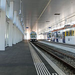 Schweizer-Eisenbahnen - Bahnhof Menziken