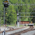 Schweizer-Eisenbahnen - Bahnhof Pontresina