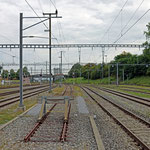 Schweizer-Eisenbahnen - Bahnhof Payerne