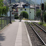 Schweizer-Eisenbahnen - Bahnhof Château-de-Blonay