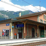Schweizer-Eisenbahnen - Bahnhof Bex