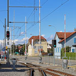 Schweizer-Eisenbahnen - Bahnhof Münchwilen Pflegeheim