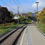 Schweizer-Eisenbahnen - Bahnhof Chexbres-Village