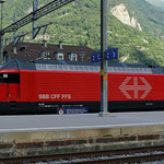 Schweizer-Eisenbahnen - Re 460 * Nummer 055 - Aufnahme vom 4. Juli 2023